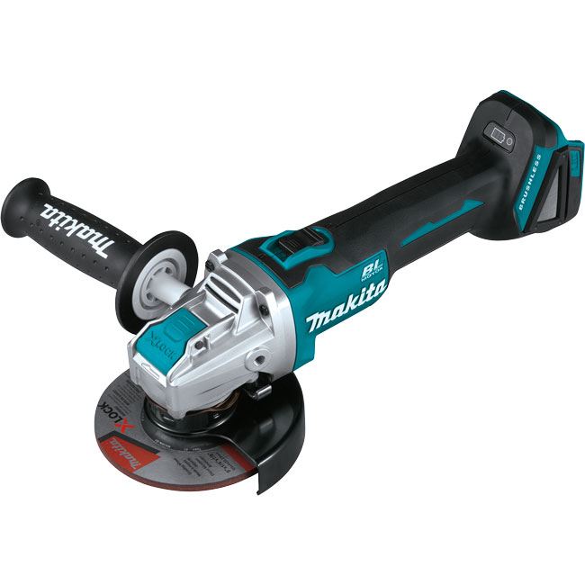 Makita 18V LXT Lithium-Ion Brushless Cordless 4.5 Inch/ 5 Inch X-LOCK Angle Grinder with AFT (Bare Tool) from Columbia Safety