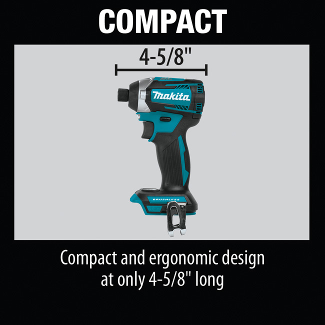 Makita 18V LXT Lithium-Ion Brushless Cordless Quick-Shift Mode 3-Speed Impact Driver (Bare Tool) from Columbia Safety