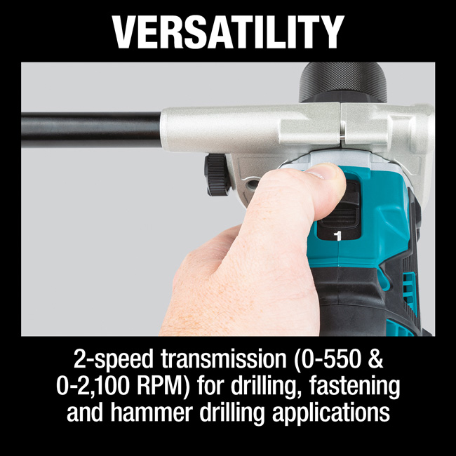 Makita 18V LXT Lithium-Ion Brushless Cordless 1/2 Inch Hammer Driver-Drill (Bare Tool) from Columbia Safety