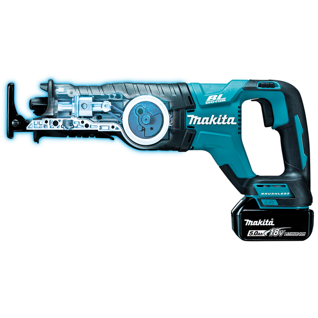 Makita 18V LXT Lithium-Ion Brushless Cordless Reciprocating Saw Kit (5.0Ah) from Columbia Safety