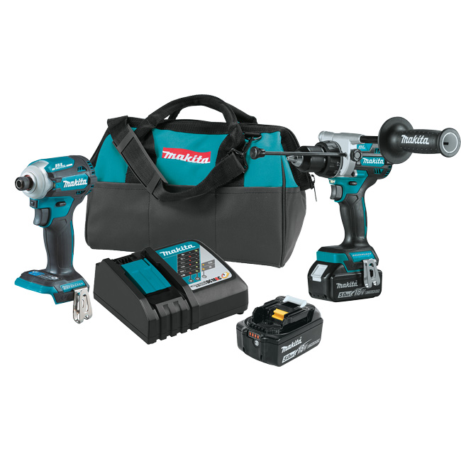 Makita 18V LXT Lithium-Ion Brushless Cordless 2-Piece Combo Kit from Columbia Safety