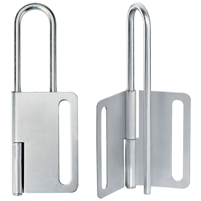 Master Lock Steel Heavy Duty Lockout Hasp with 3 Inch (76mm) Jaw Clearance from Columbia Safety