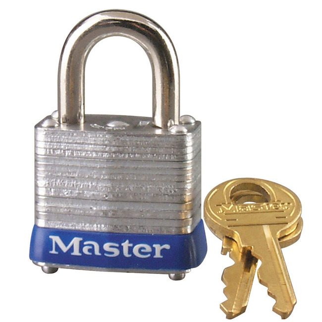 Master Lock 1-1/8 Inch (29mm) Laminated Steel Pin Tumbler Padlock from Columbia Safety