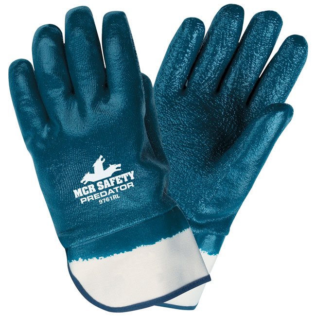 MCR Predator Rough Nitrile Work Glove from Columbia Safety