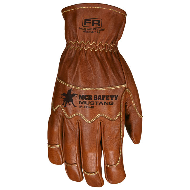 MCR Mustang Leather Drivers Utility Work Gloves from Columbia Safety
