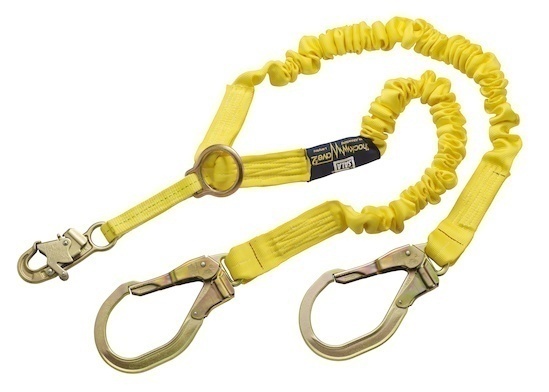 1244456 DBI Sala ShockWave2 Lanyard with Rebar Hooks and SRL D Ring from Columbia Safety