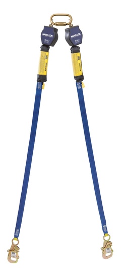 DBI Sala Nano-Lok Web Tie-Back Twin Leg SRL from Columbia Safety