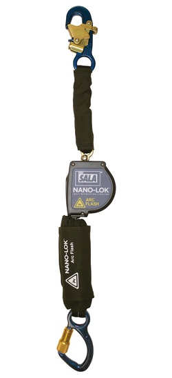 DBI Sala 3101575 Nano-Lok Arc Flash Self Retracting Lifeline Anchor Hook from Columbia Safety