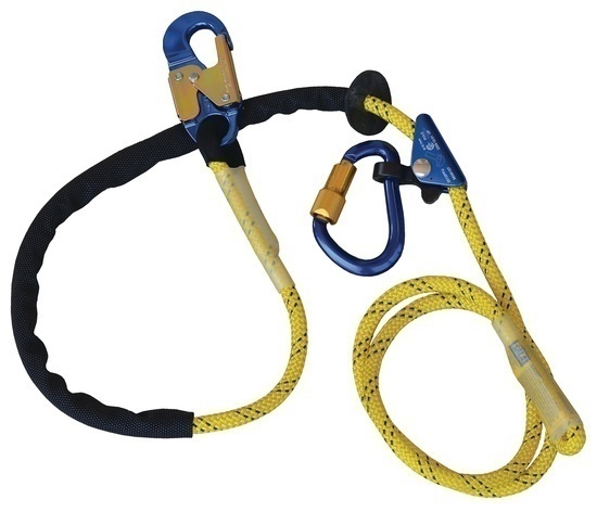 DBI Sala Pole Climber Adjustable Rope Positioning Lanyard Al Hardware from Columbia Safety