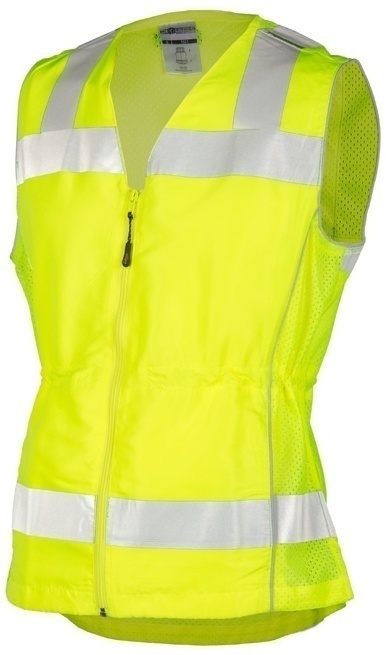 ML Kishigo Premium Brilliant Series Ladies Fitted Vest from Columbia Safety