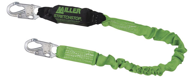 Miller Lanyards with SofStop Shock Absorber from Columbia Safety