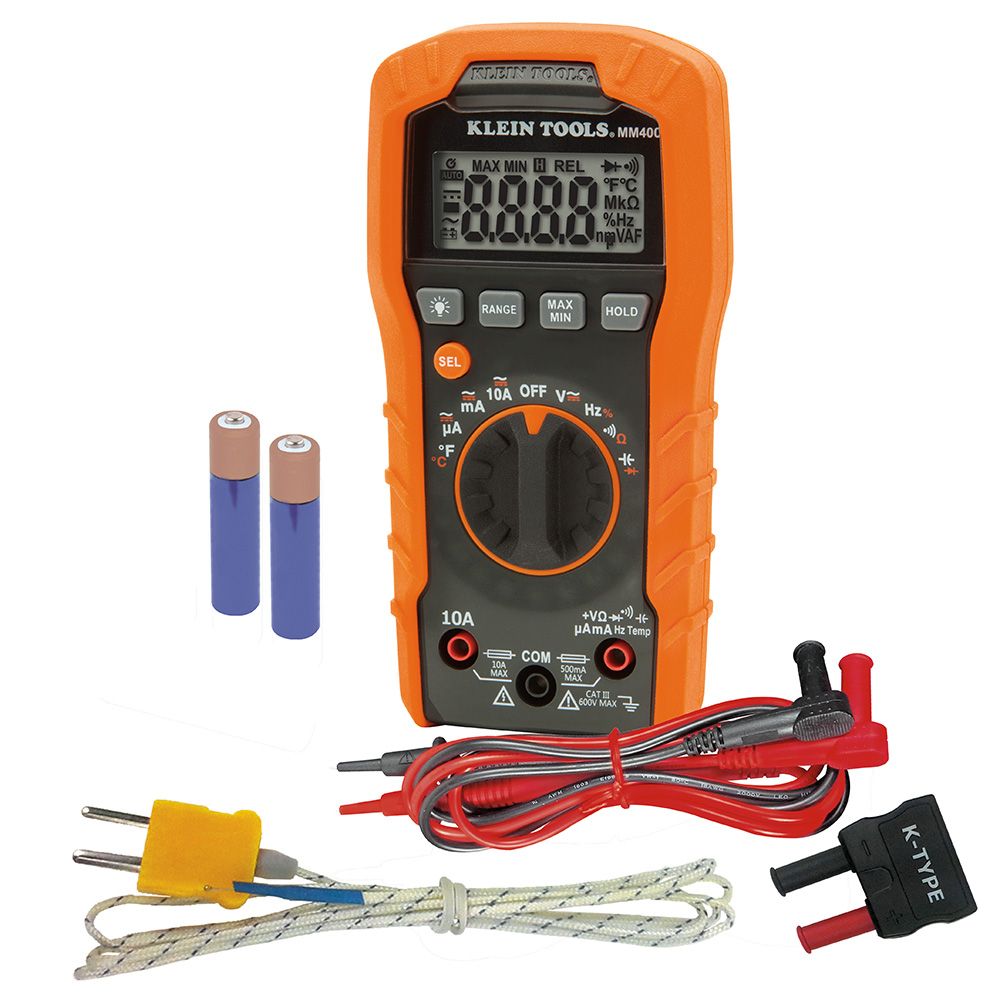 Klein Tools MM400 Auto Ranging Digital Multimeter from Columbia Safety