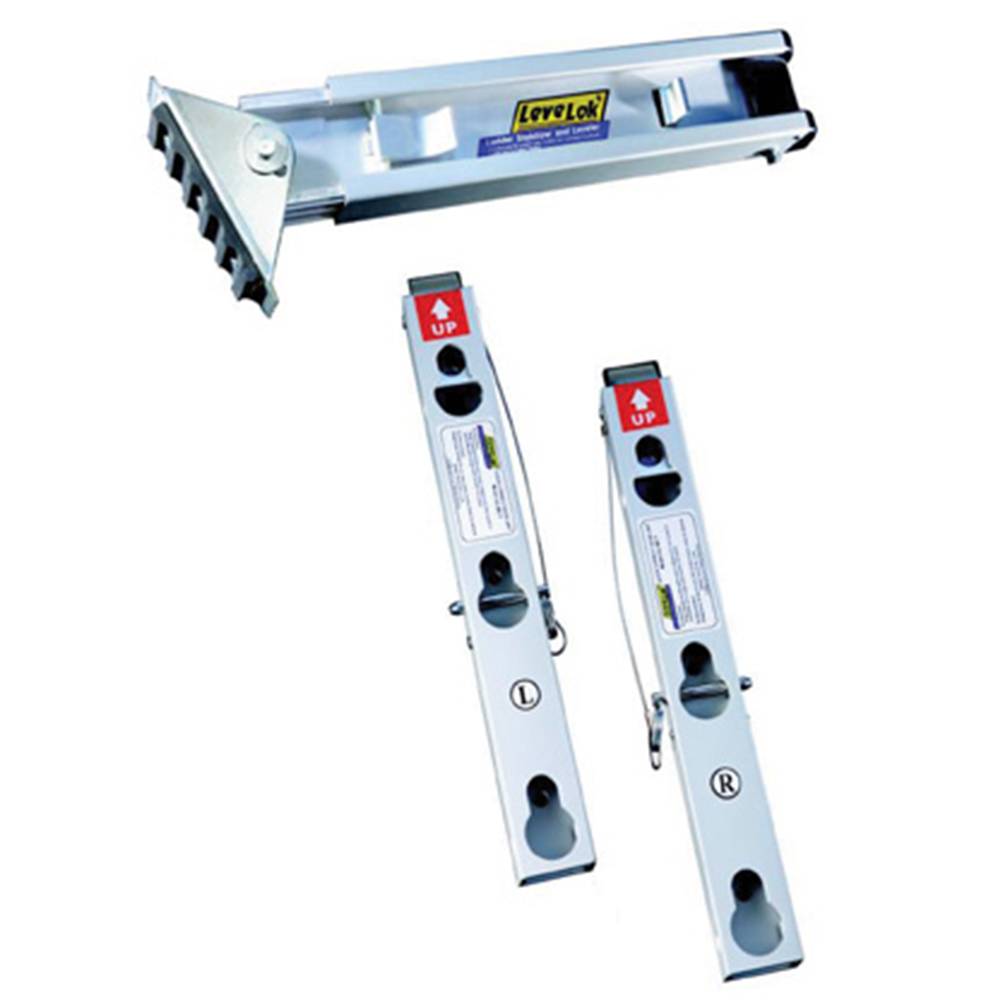 Levelok Ladder Leveler Stabilizer Complete Kit (KeyLok Quick Connect Style) from Columbia Safety
