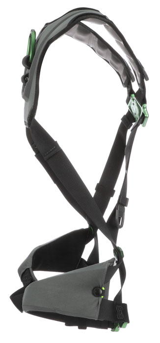 MSA V-FLEX Safety Harness Quick Connect Leg Straps from Columbia Safety
