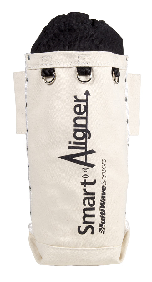 MultiWave Extra Tall Heavy Duty Top-Closing Canvas Bolt Bag with Connection Points for Smart Aligner from Columbia Safety