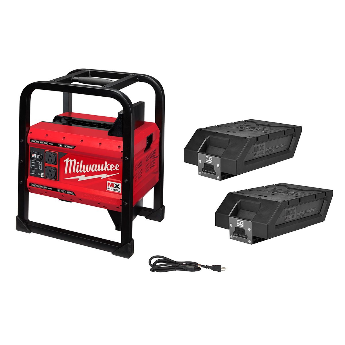 Milwaukee MX FUEL Carry-On 3600W/1800W Power Supply Generator from Columbia Safety
