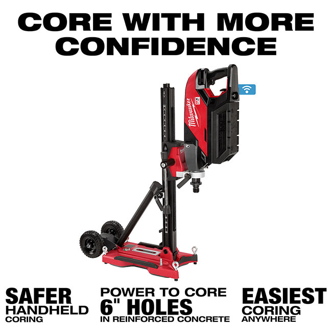 Milwaukee MX FUEL Handheld Core Drill Kit with Stand from Columbia Safety