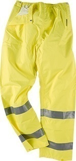 The Neese 9100ET Air Tex Class 3 Hi-Vis Pants are waterproof, windproof, and breathable. from Columbia Safety