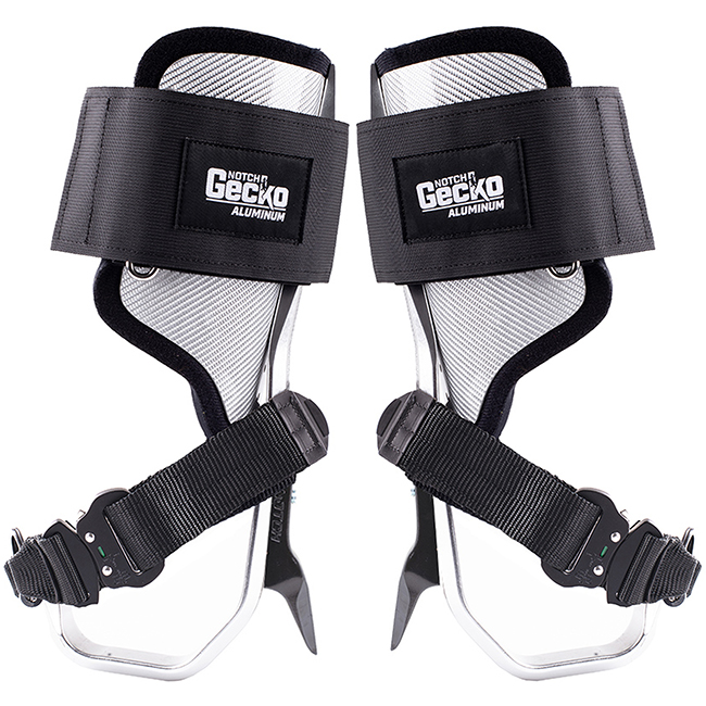 Notch Equipment Gecko Aluminum 2.0 Climbers Pole Gaffs Set from Columbia Safety