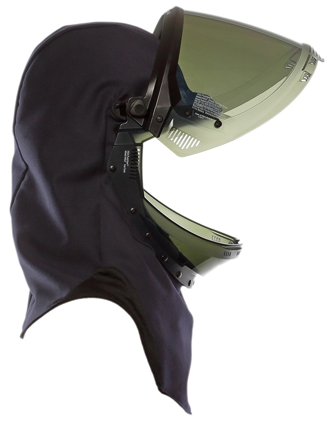 National Safety Apparel 40 Cal ArcGuard Lift Front Arc Flash Hood from Columbia Safety