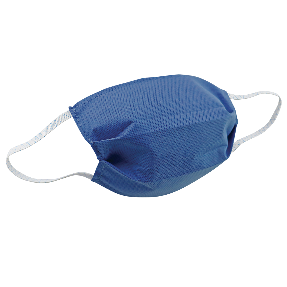 Global Glove Washable Blue Face Mask from Columbia Safety
