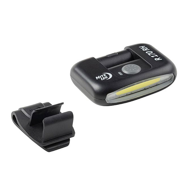 Nite Ize Radiant 170 Lumen Rechargeable Clip Light - Black from Columbia Safety