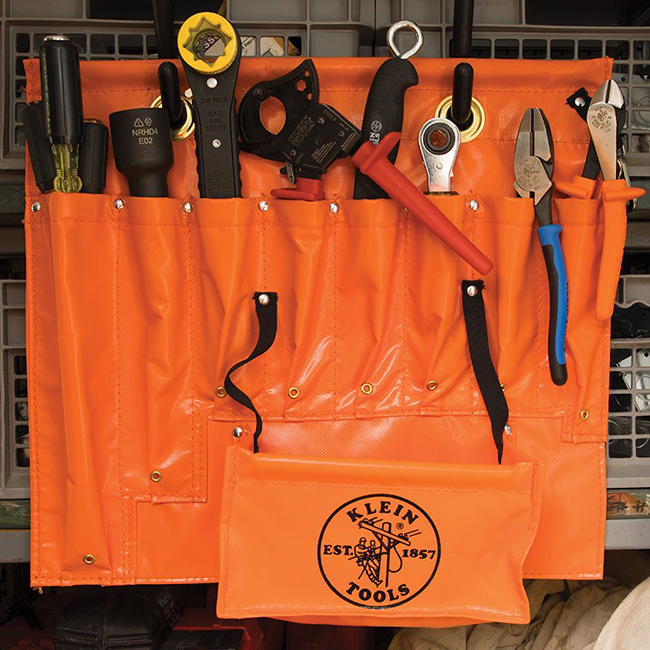 Klein Tools Lineman Aerial Apron & Organizer from Columbia Safety
