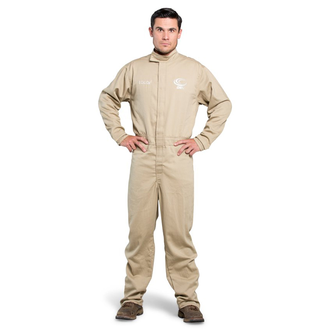 OEL 8 Cal Khaki Coverall from Columbia Safety