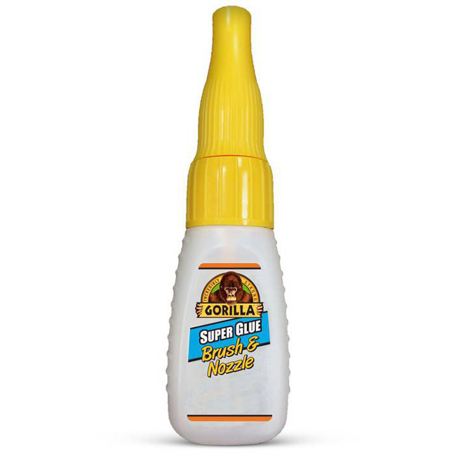 Gorilla Super Glue Brush and Nozzle from Columbia Safety