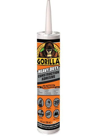 Gorilla Heavy Duty Construction Adhesive from Columbia Safety