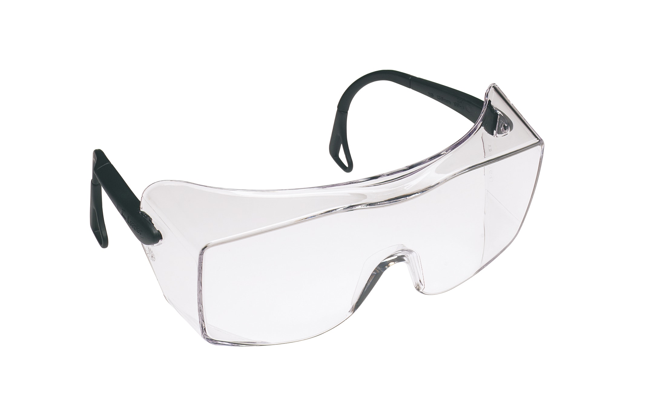 3M OX Protective 2000 Safety Glasses with Clear Anti-Fog Lens and Black Secure Grip Temple from Columbia Safety