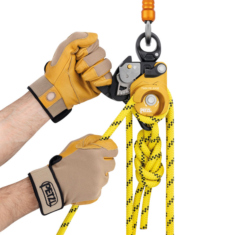 Petzl TWIN RELEASE Releasable Double Progress Haul System Capture Pulley from Columbia Safety