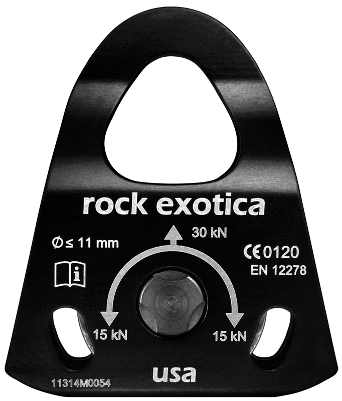 Rock Exotica P21 Machined Mini Pulley  from Columbia Safety