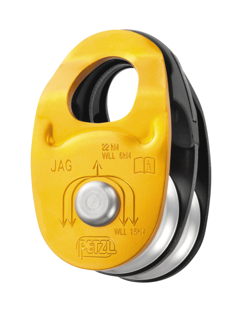 Petzl P45 Jag High Efficiency Double Pulley from Columbia Safety