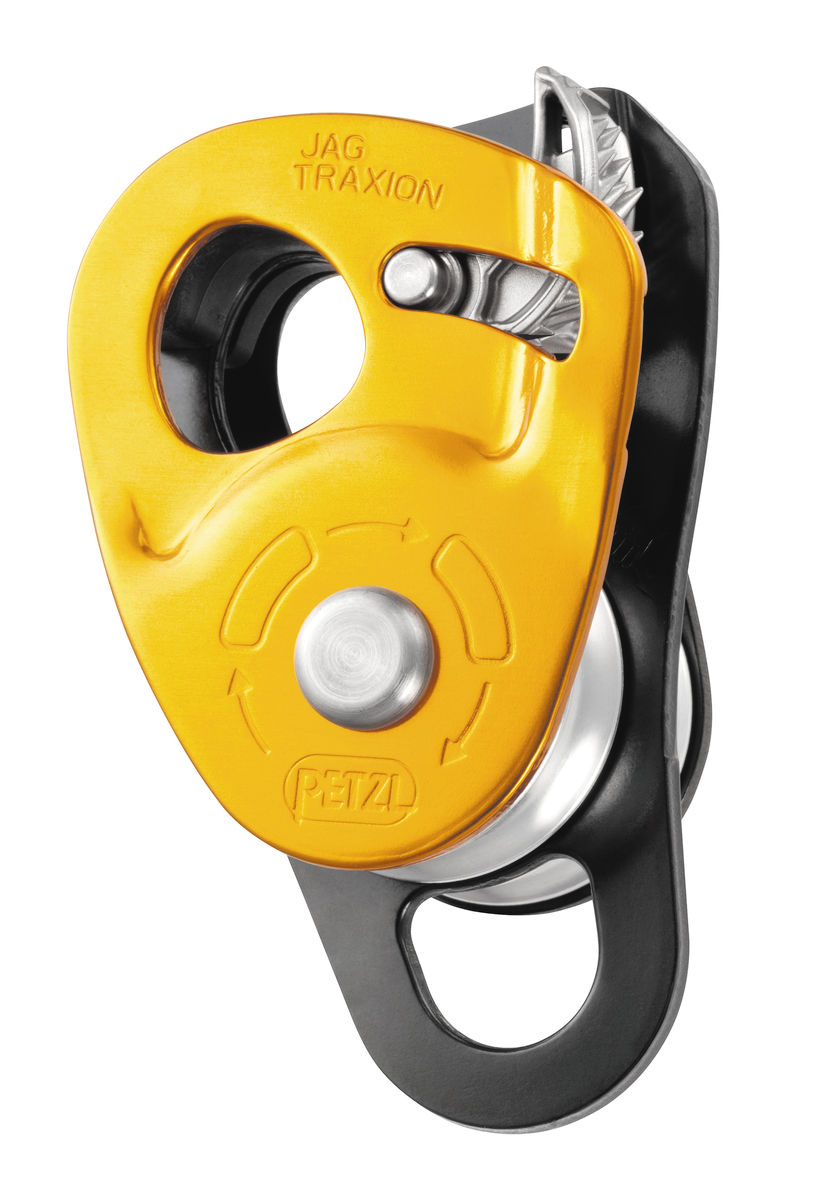 Petzl JAG TRAXION High Efficiency Double Progress Capture Pulley from Columbia Safety