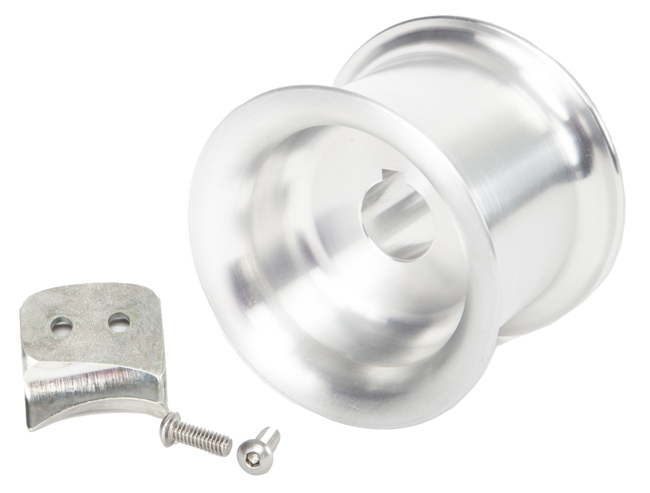 Portable Winch Company Capstan Drum with Rope Guide and Screws from Columbia Safety