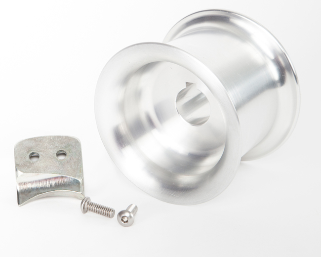 Portable Winch Company Capstan Drum with Rope Guide and Screws from Columbia Safety