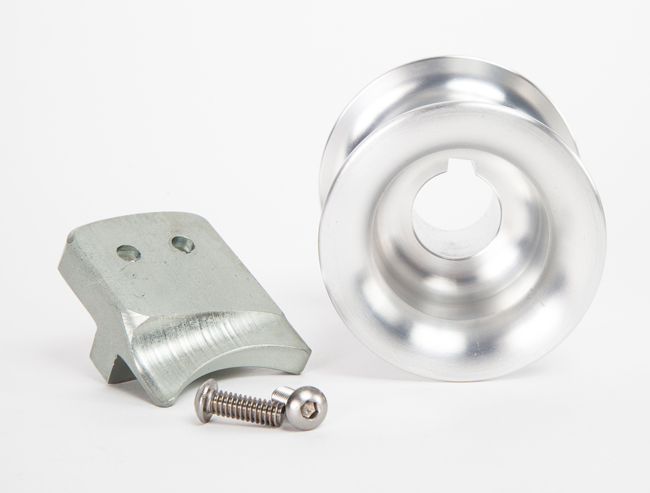Portable Winch Company Capstan Drum with Rope Guide and Screws from Columbia Safety