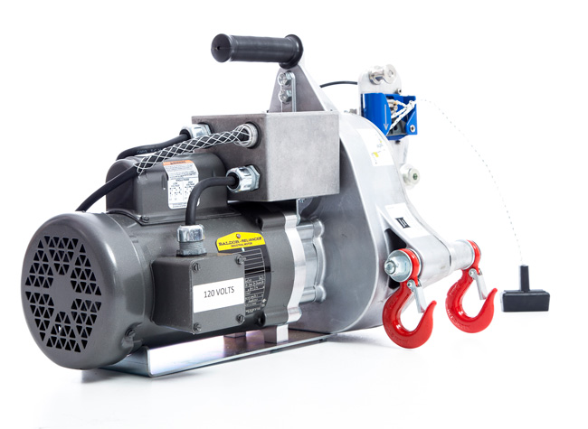 Portable Winch AC Electric Pulling/Lifting Winch 60Hz/120V | PCT1800 60Hz 120V from Columbia Safety