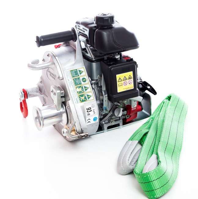 Portable Winch Gas-Powered Pulling Winch from Columbia Safety