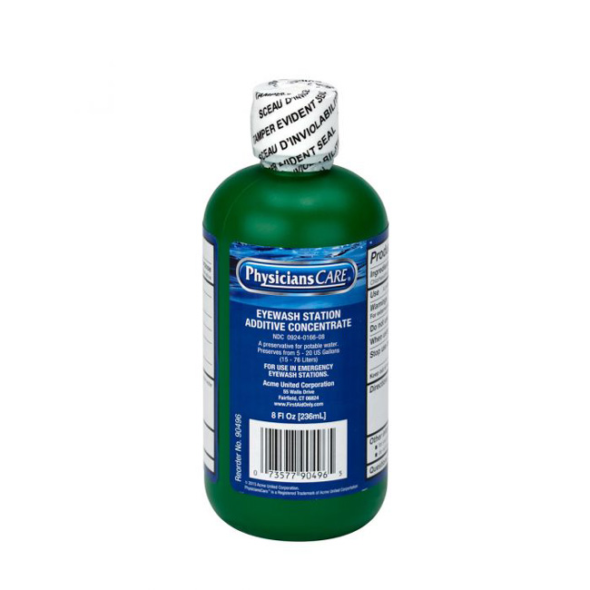 First Aid Only Eyewash Additive, 8 Ounce Bottle from Columbia Safety