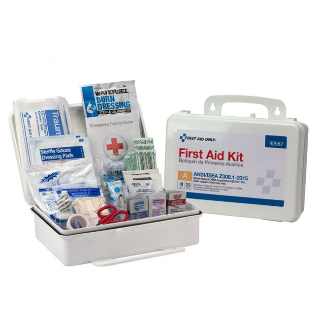 First Aid Only 25 Person Class A Bulk First Aid Kit with Gasket