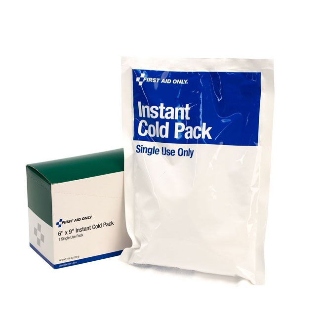 First Aid Only 6 Inch x 9 Inch Instant Cold Pack, Large, 1 Per Box from Columbia Safety