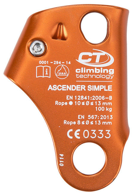 Climbing Technology Ascender Simple from Columbia Safety