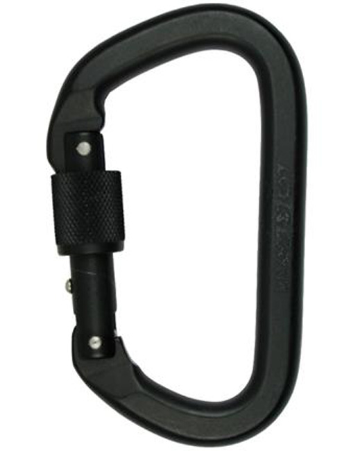 PMI SMC Locking D Aluminum Carabiner| SM18502 from Columbia Safety
