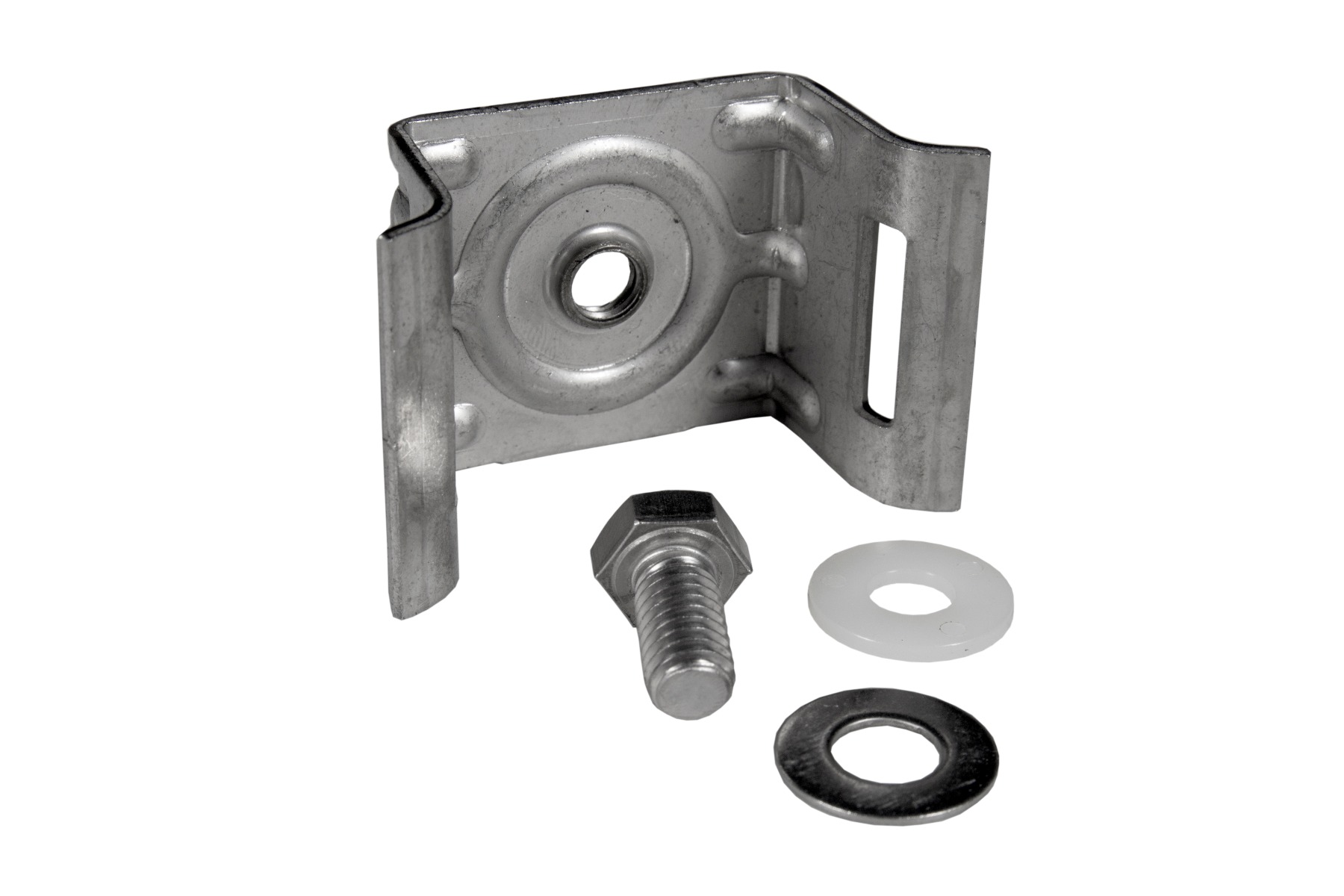 Flared Leg Sign Bracket with SS Bolt and Washer from Columbia Safety