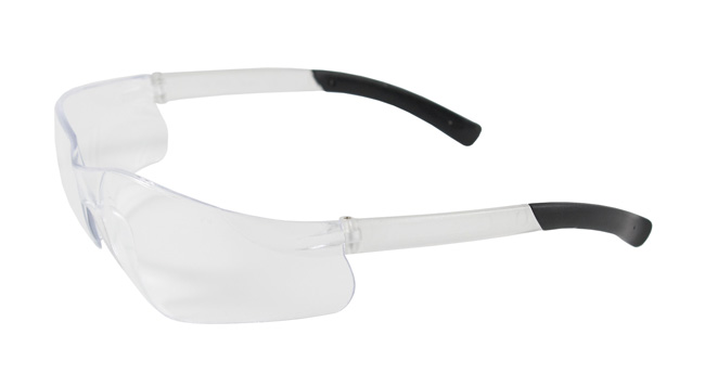 Bouton Zenon Z13 Safety Glasses with Clear Lens and Clear Temple  from Columbia Safety