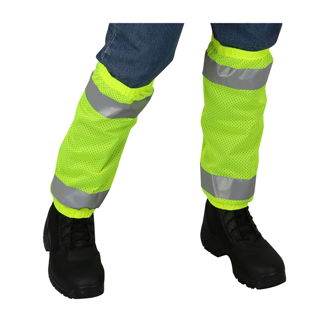 PIP High-Vis Leg Gaiters - Fluorescent Yellow from Columbia Safety