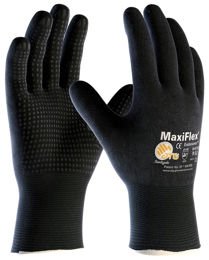 MaxiFlex Endurance Nylon Gloves with Micro Dot Palm (12 Pair) from Columbia Safety