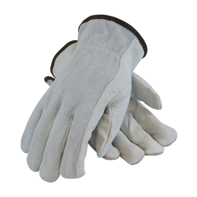 PIP Industry Grade Top Grain Drivers Glove with Shoulder Split Cowhide Leather Back from Columbia Safety